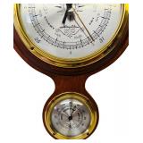 LL - Vintage Wooden Wall Barometer with Thermometer and Hygrometer