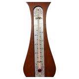 LL - Vintage Wooden Wall Barometer with Thermometer and Hygrometer