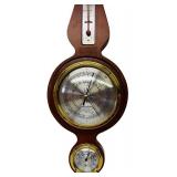 LL - Vintage Wooden Wall Barometer with Thermometer and Hygrometer