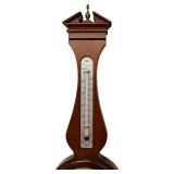 LL - Vintage Wooden Wall Barometer with Thermometer and Hygrometer