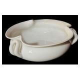 LL - Vintage White Porcelain Serving Platter and Bowls Set