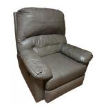LL - Gray Recliner Chair with Plush Cushioning