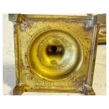 K - Pair of Vintage Brass Pocket Watch Stands Made in USA