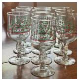 K - Set of 10 Vintage Libbey