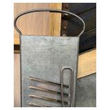 LL - Vintage Cabbage Slicer and Metal Cheese Graters Set