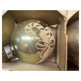 LL - Collection of Vintage Shiny Brite and More Glass Christmas Ornaments - Assorted Styles