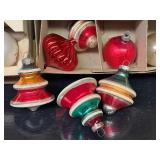 LL - Collection of Vintage Shiny Brite and More Glass Christmas Ornaments - Assorted Styles