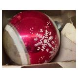 LL - Collection of Vintage Shiny Brite and More Glass Christmas Ornaments - Assorted Styles