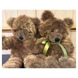 LL - Pair of Custom Made Faux Fur Teddy Bears