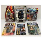 Misc. STAR TREK Action Figures (New Old Stock) On Original Cards