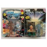 Misc. STAR TREK Action Figures (New Old Stock) On Original Cards