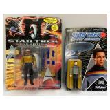 Misc. STAR TREK Action Figures (New Old Stock) On Original Cards
