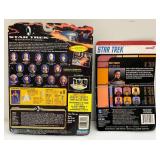 Misc. STAR TREK Action Figures (New Old Stock) On Original Cards