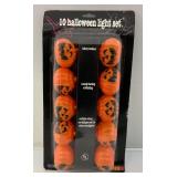 Misc. Vintage Halloween Light Sets Including Boo Ghosts And More