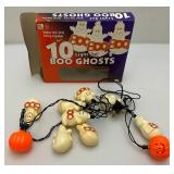 Misc. Vintage Halloween Light Sets Including Boo Ghosts And More