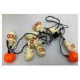 Misc. Vintage Halloween Light Sets Including Boo Ghosts And More