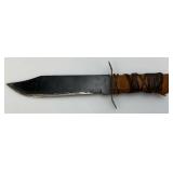 Relisted Do To No Sale Vintage Knife Made In Pakistan With 10" Blade