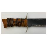 Relisted Do To No Sale Vintage Knife Made In Pakistan With 10" Blade