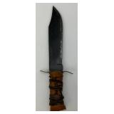 Relisted Do To No Sale Vintage Knife Made In Pakistan With 10" Blade