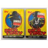 Vintage Dick Tracy Wax Packs Of Trading Cards
