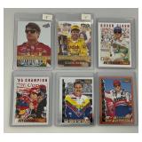 Misc. Unsorted NASCAR Trading Cards (In Protective Sleeves)