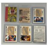 Misc. Unsorted NASCAR Trading Cards (In Protective Sleeves)