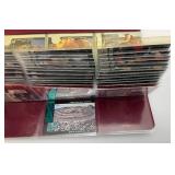 Misc. Unsorted NASCAR Trading Cards In Albums