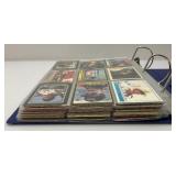 Misc. Unsorted NASCAR Trading Cards In Binder
