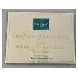 Vintage WDCC Mickey Mouse Christmas Ornament In Original Box With COA