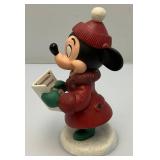 Vintage WDCC Caroler Minnie, Minnie Mouse Figurine In Original Box With COA