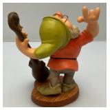 Vintage WDCC "Cheerful Leader) Snow White And The Seven Dwarfs (DOC) Figurine In Original Box With COA