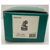 Est. $135.00- $185.00 Vintage WDCC "Wait For Me, Pinoke!" Pinocchio  (JIMMY The Cricket) Figurine In Original Box With COA