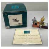 Est. $145.00- $200.00 Vintage WDCC EVENT SCULPTURE 8536 "Let Your Conscience To Be Your Guide" (Jimmy The Cricket) Figurine In Original Box With COA