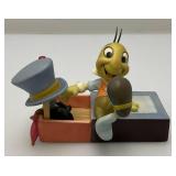 Est. $145.00- $200.00 Vintage WDCC EVENT SCULPTURE 8536 "Let Your Conscience To Be Your Guide" (Jimmy The Cricket) Figurine In Original Box With COA