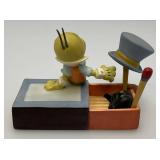 Est. $145.00- $200.00 Vintage WDCC EVENT SCULPTURE 8536 "Let Your Conscience To Be Your Guide" (Jimmy The Cricket) Figurine In Original Box With COA