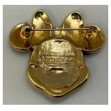 Vintage Collectible DISNEY Bejeweled Minnie Mouse Brooch