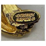 Vintage Collectible DISNEY Bejeweled Pluto Brooch