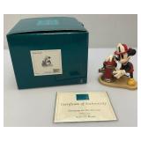 Est. $155.00- $195.00 Vintage WDCC "Fireman To The Rescue" Mickey Mouse Figurine From Walt Disney