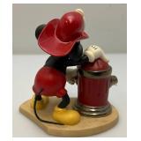 Est. $155.00- $195.00 Vintage WDCC "Fireman To The Rescue" Mickey Mouse Figurine From Walt Disney