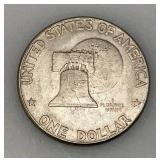1776-1976 (D) Eisenhower Liberty Bell And Moon One US Dollar Bicentennial Type One Wide Print
