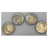 1972 (No Mint Mark) Eisenhower One US Dollar