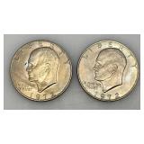 1972 (No Mint Mark) Eisenhower One US Dollar