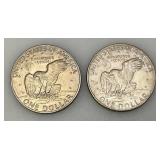 1972 (No Mint Mark) Eisenhower One US Dollar