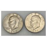 1977 (No Mint Mark) Eisenhower One US Dollar