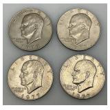 1977 (No Mint Mark) Eisenhower One US Dollar