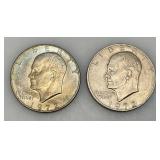 1972 (No Mint Mark) Eisenhower Liberty One US Dollar