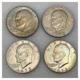 1972 (No Mint Mark) Eisenhower Liberty One US Dollar