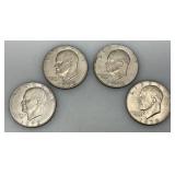 1972 (D) Eisenhower One US Dollar