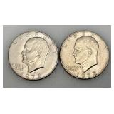 1972 (D) Eisenhower One US Dollar