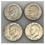 1972 (D) Eisenhower One US Dollar